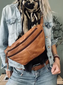 VIAMAJA Bæltetasker<Bumbag LOCK - Cognac