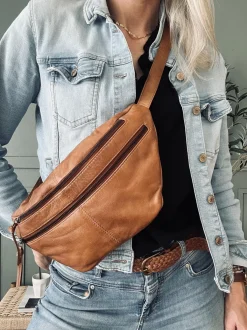 VIAMAJA Bæltetasker<Bumbag LOCK - Cognac