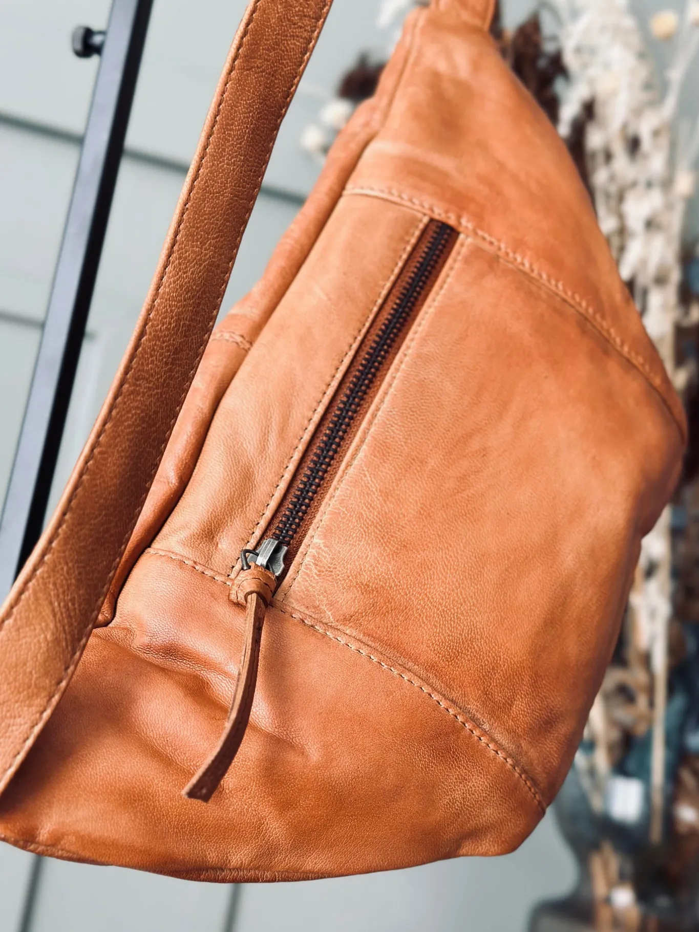 VIAMAJA Bæltetasker<Bumbag LOCK - Cognac