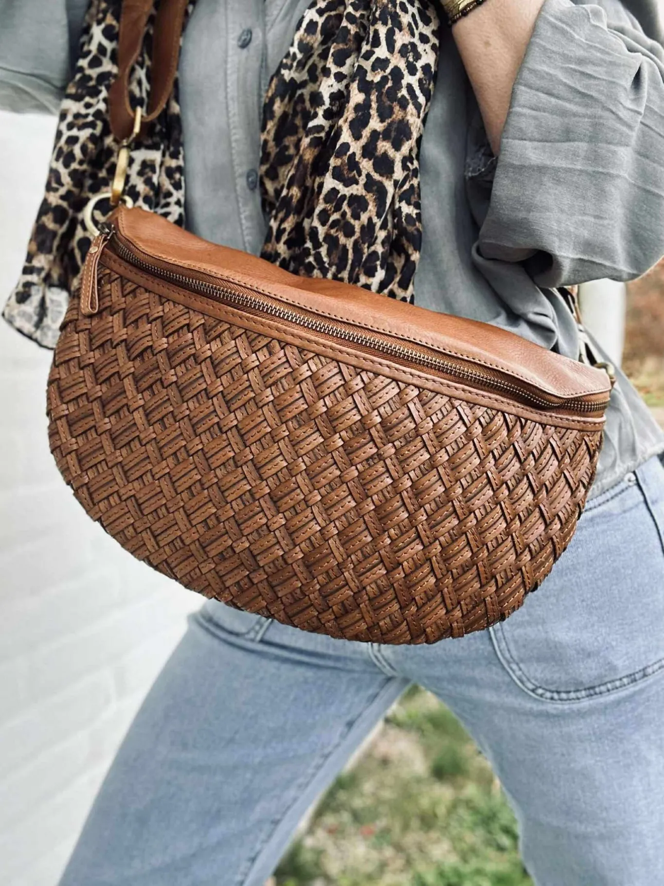 VIAMAJA Bæltetasker<Bumbag Mika cognac