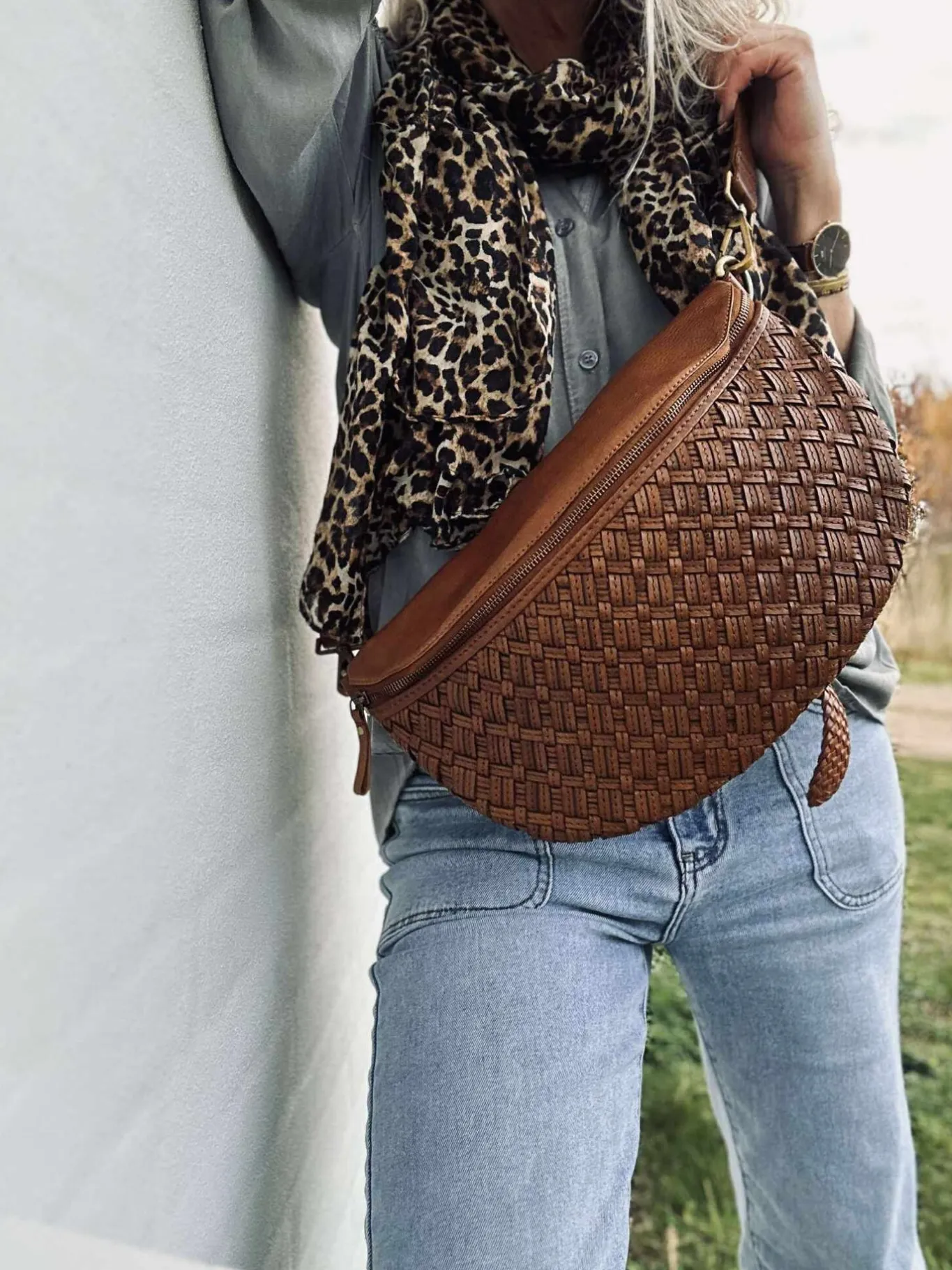VIAMAJA Bæltetasker<Bumbag Mika cognac
