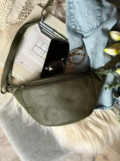 VIAMAJA Bæltetasker<Bumbag Misse - Army / Silver