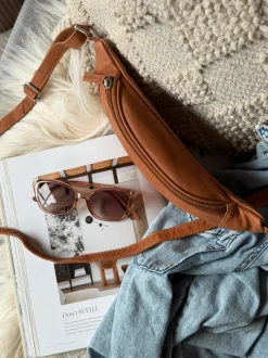 VIAMAJA Bæltetasker<Bumbag Misse - Cognac / Silver
