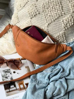 VIAMAJA Bæltetasker<Bumbag Misse - Cognac / Silver
