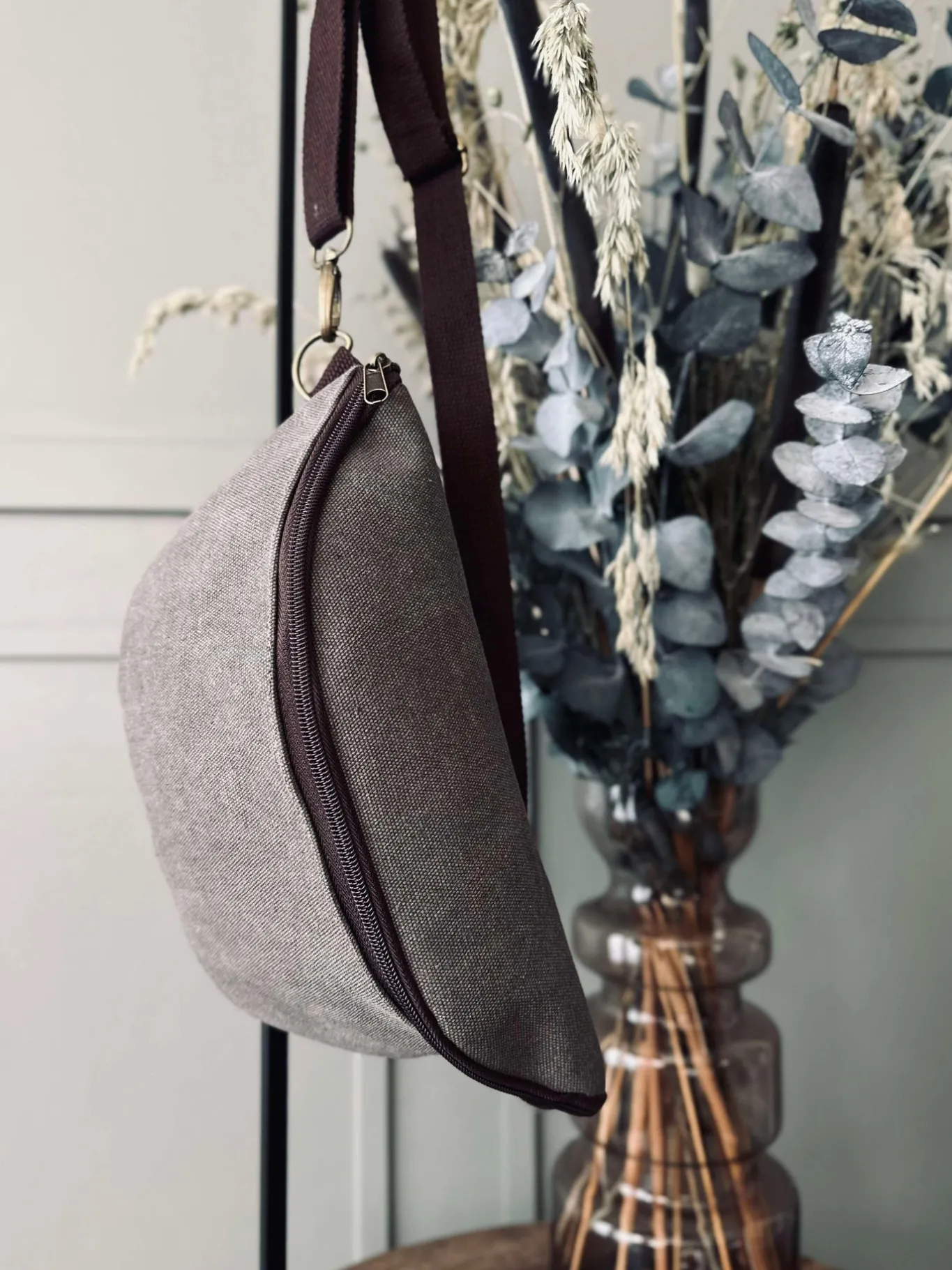 VIAMAJA Bæltetasker<Bumbag Nature Kanvas
