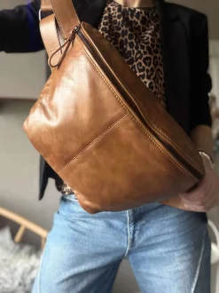 VIAMAJA Bæltetasker|Læder Tasker<Bumbag Olivia Cognac