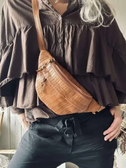 VIAMAJA Bæltetasker<Bumbag Tasha - Cognac flet