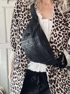 VIAMAJA Bæltetasker<Bumbag Tasha - Sort flet