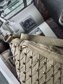 VIAMAJA Clutch|Håndtasker<Bumbag Vanila gold