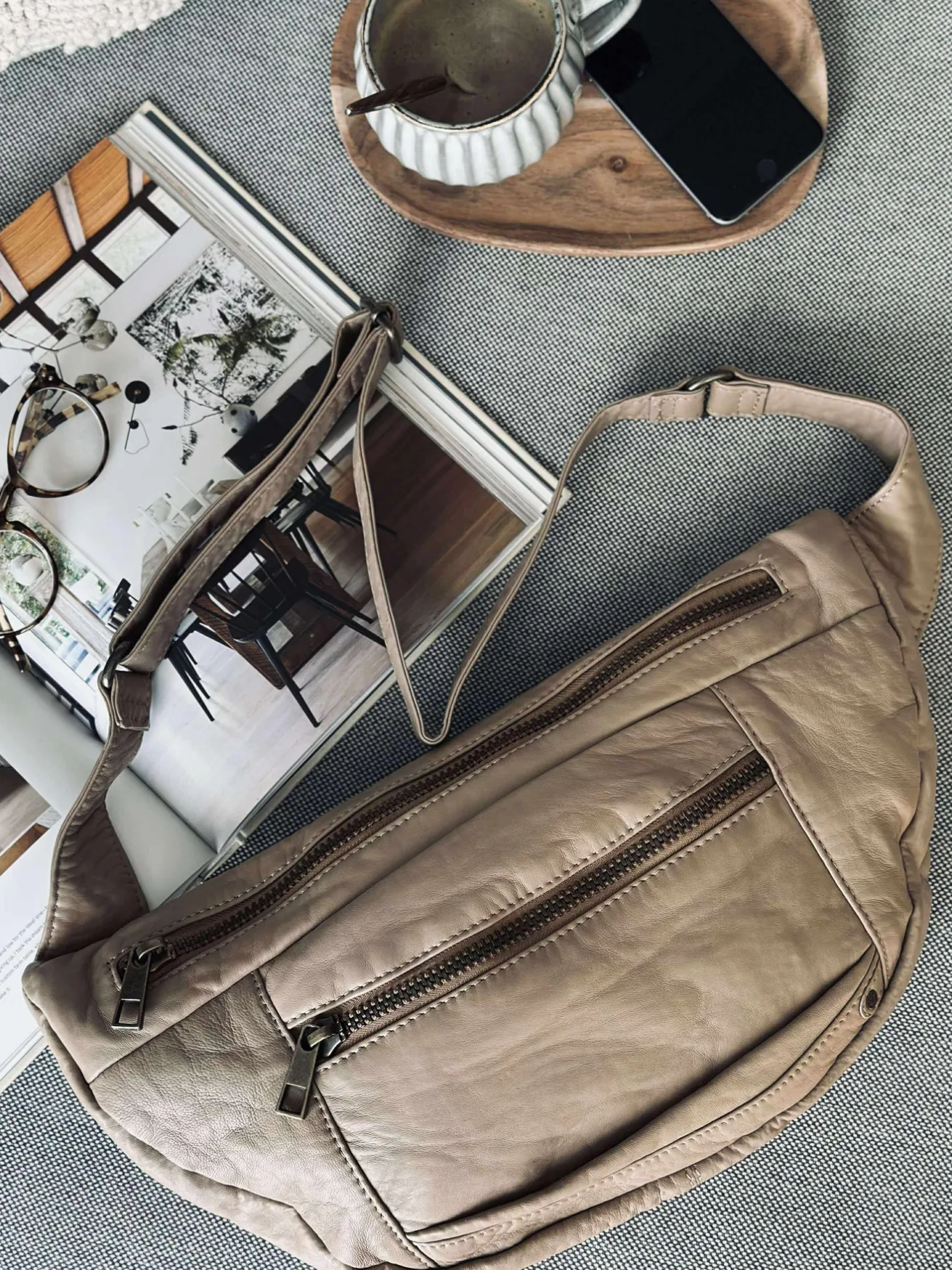 VIAMAJA Bæltetasker<Bumbag XL MIRA – Latte