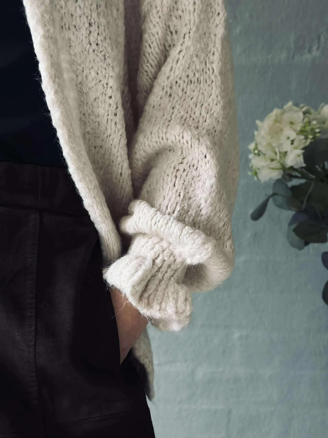 VIAMAJA Cardigans<Cardigan Oversize - Off white