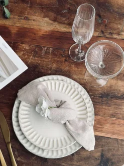 VIAMAJA Krus, Kopper Og Glas<Champagneglas CRYSTAL - Sæt med 4 stk.