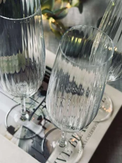 VIAMAJA Krus, Kopper Og Glas<Champagneglas CRYSTAL - Sæt med 4 stk.