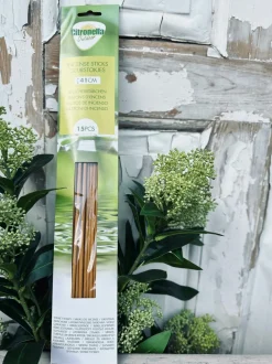 VIAMAJA Stearinlys|Stearinlys<Citron sticks – 15 stk