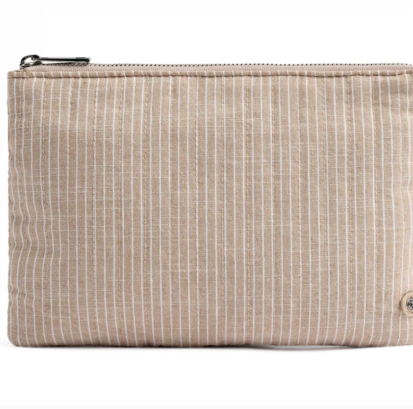 VIAMAJA Shoppere<Clutch - Beige Stripe