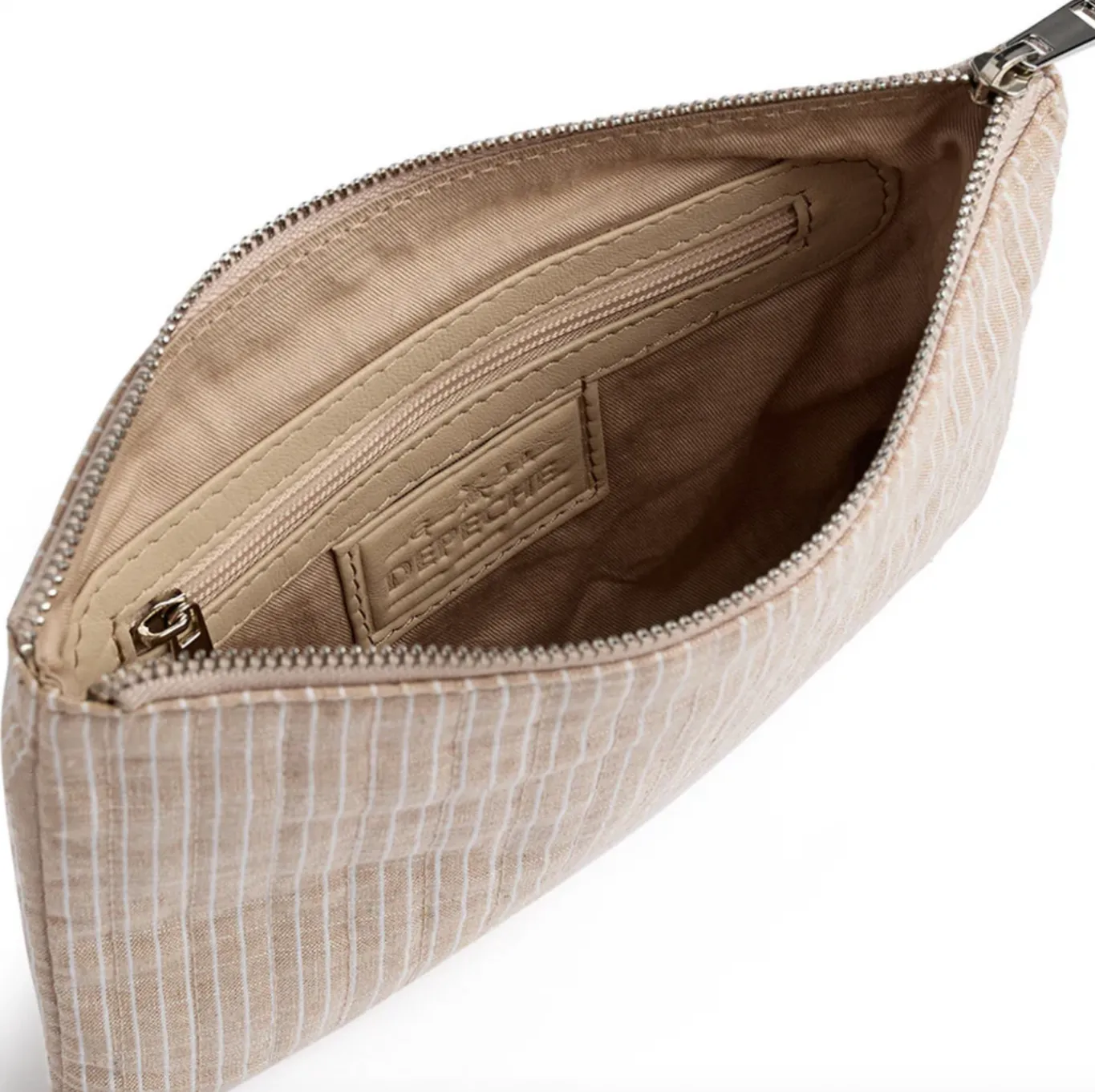 VIAMAJA Shoppere<Clutch - Beige Stripe