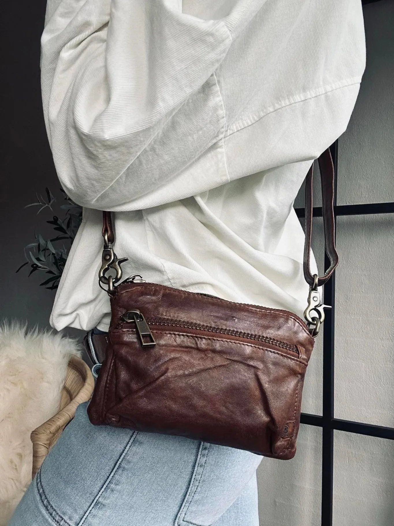 VIAMAJA Clutch|Skuldertasker<Clutch / crossover - Chesterfield