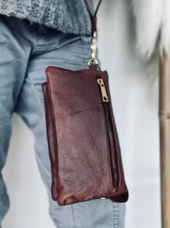 VIAMAJA Clutch|Cross Body<Clutch / skindtaske - Brandy