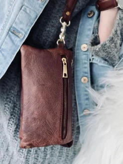 VIAMAJA Clutch|Cross Body<Clutch / skindtaske - Brandy