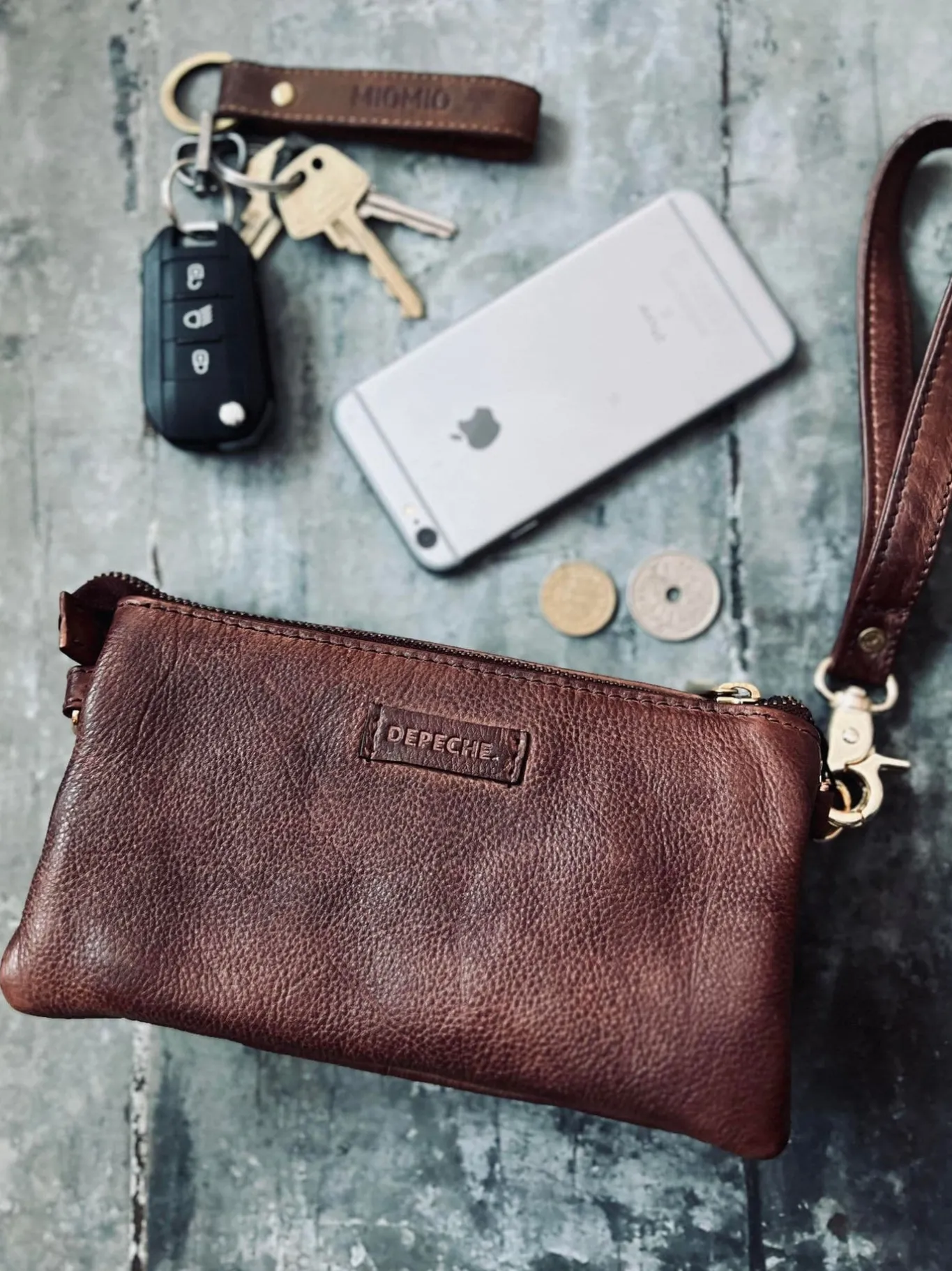 VIAMAJA Clutch|Cross Body<Clutch / skindtaske - Brandy