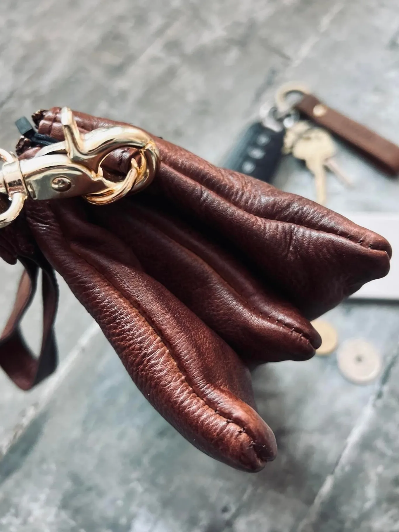 VIAMAJA Clutch|Cross Body<Clutch / skindtaske - Brandy