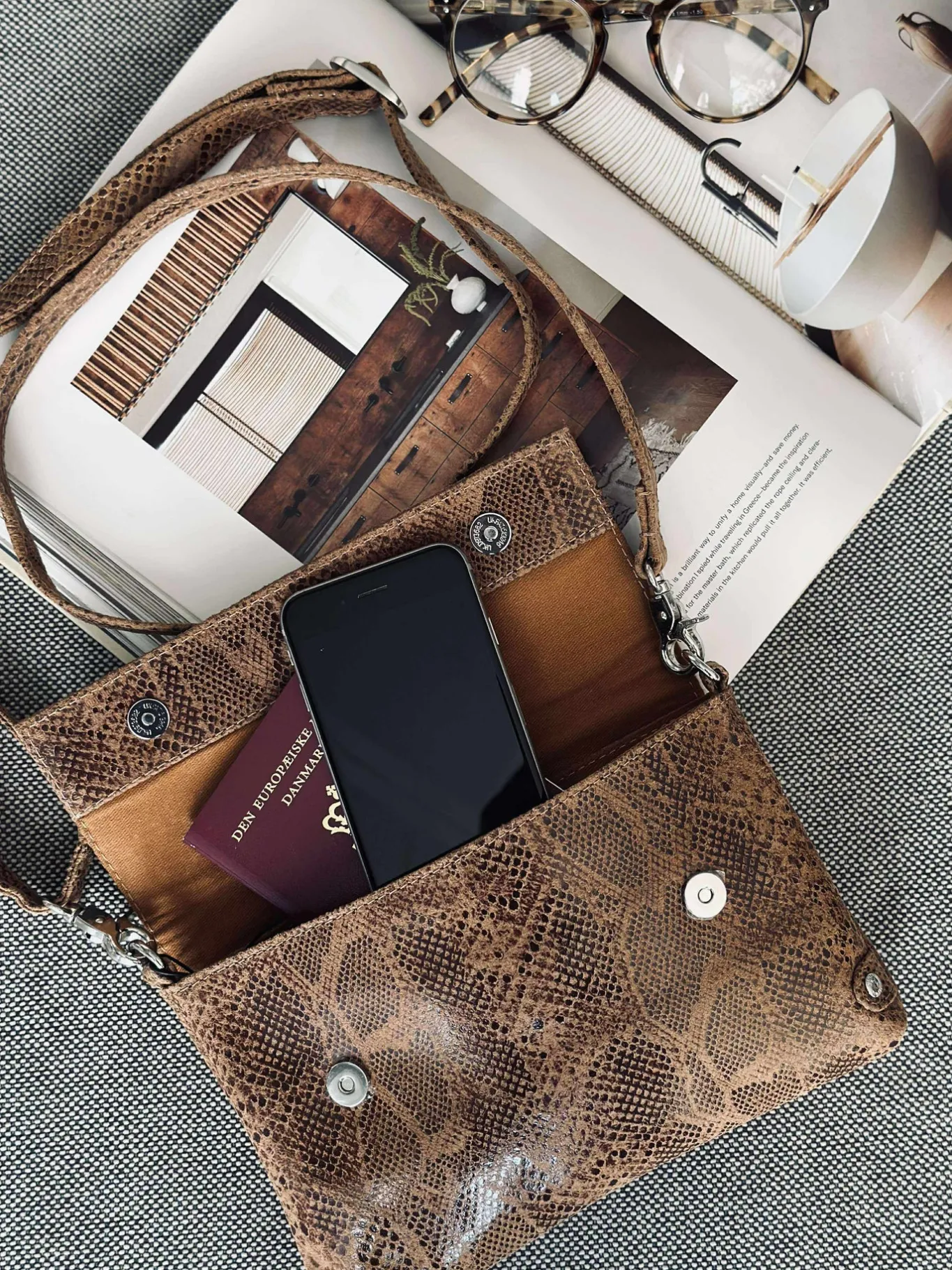 VIAMAJA Clutch|Håndtasker<Clutch - Snake