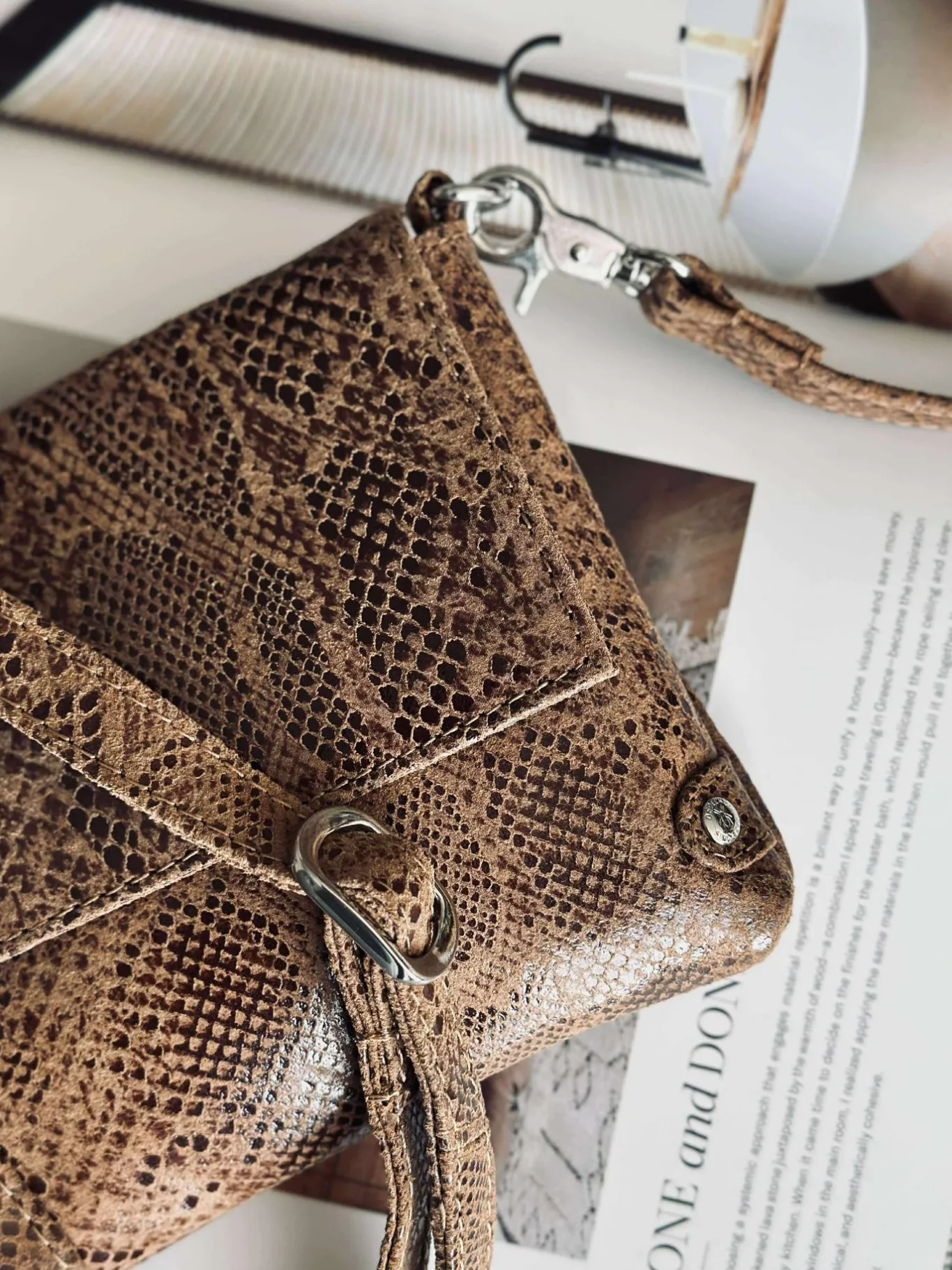 VIAMAJA Clutch|Håndtasker<Clutch - Snake
