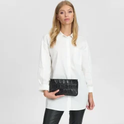 VIAMAJA Clutch<Clutch Croco deluxe