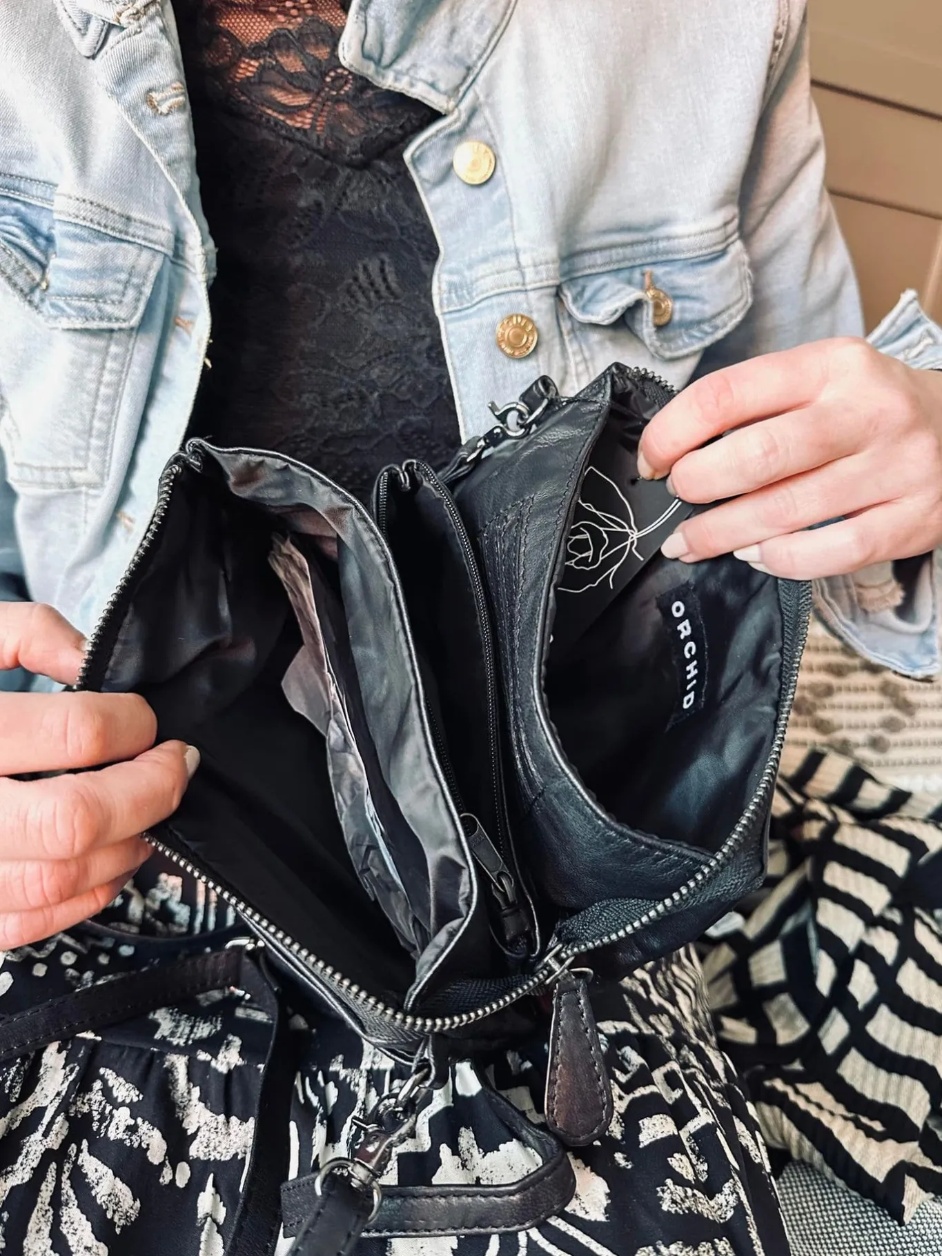 VIAMAJA Clutch<Clutch Jelva Black