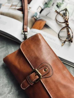 VIAMAJA Clutch<Clutch Jodi - Walnut