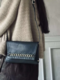 VIAMAJA Clutch|Restparti<Clutch med guldkæde - Small