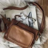 VIAMAJA Clutch|Restparti<Clutch Mille cognac