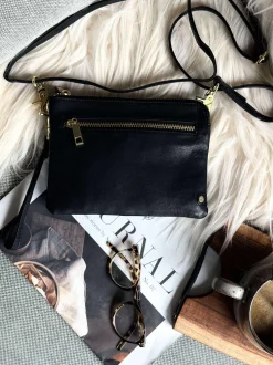 VIAMAJA Clutch|Cross Body<Clutch Selma- Black / gold