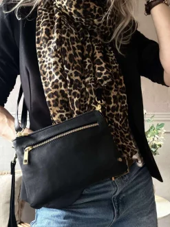 VIAMAJA Clutch|Cross Body<Clutch Selma- Black / gold