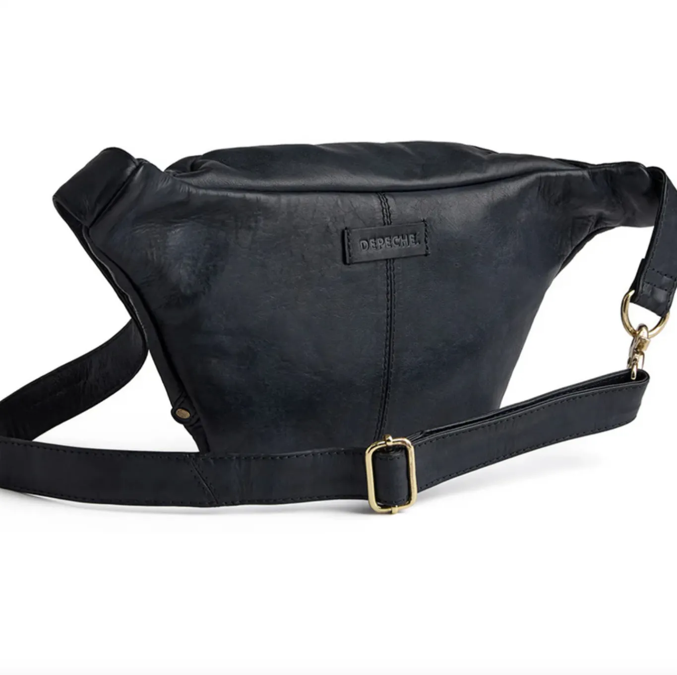 VIAMAJA Bæltetasker|Læder Tasker<Cool Buffy Bumbag i smørblødt læder - Midnight Blue