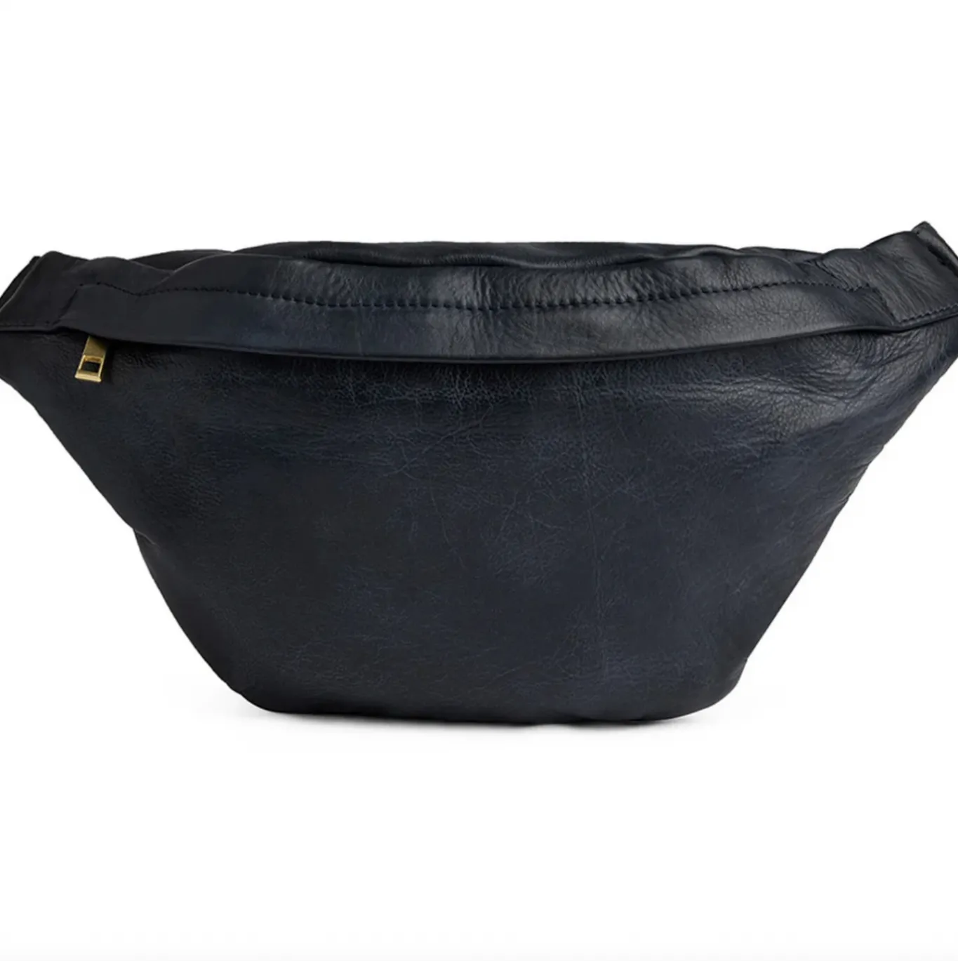 VIAMAJA Bæltetasker|Læder Tasker<Cool Buffy Bumbag i smørblødt læder - Midnight Blue