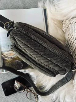 VIAMAJA Cross Body<Crossbody Army fløjl