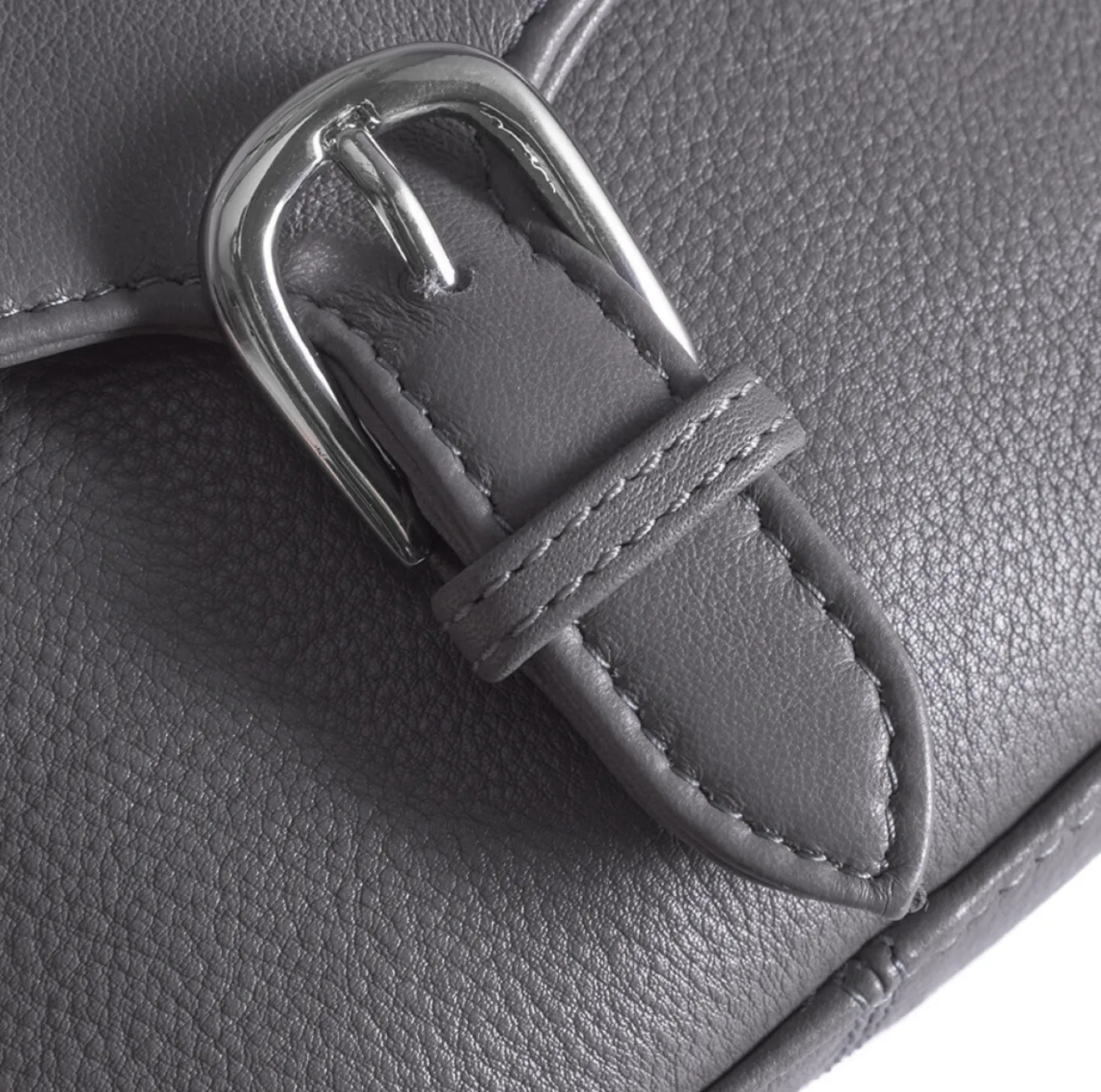 VIAMAJA Cross Body|Læder Tasker<Crossbody Aura Grey