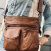 VIAMAJA Cross Body|Læder Tasker<Crossbody CHESTNUT - Ultra blød