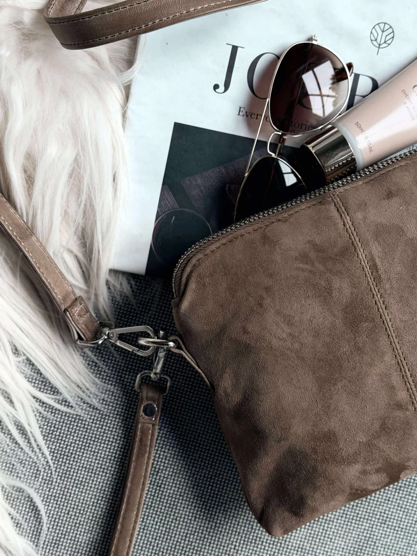 VIAMAJA Clutch|Cross Body<Crossbody clutch ALICE - Nude brown