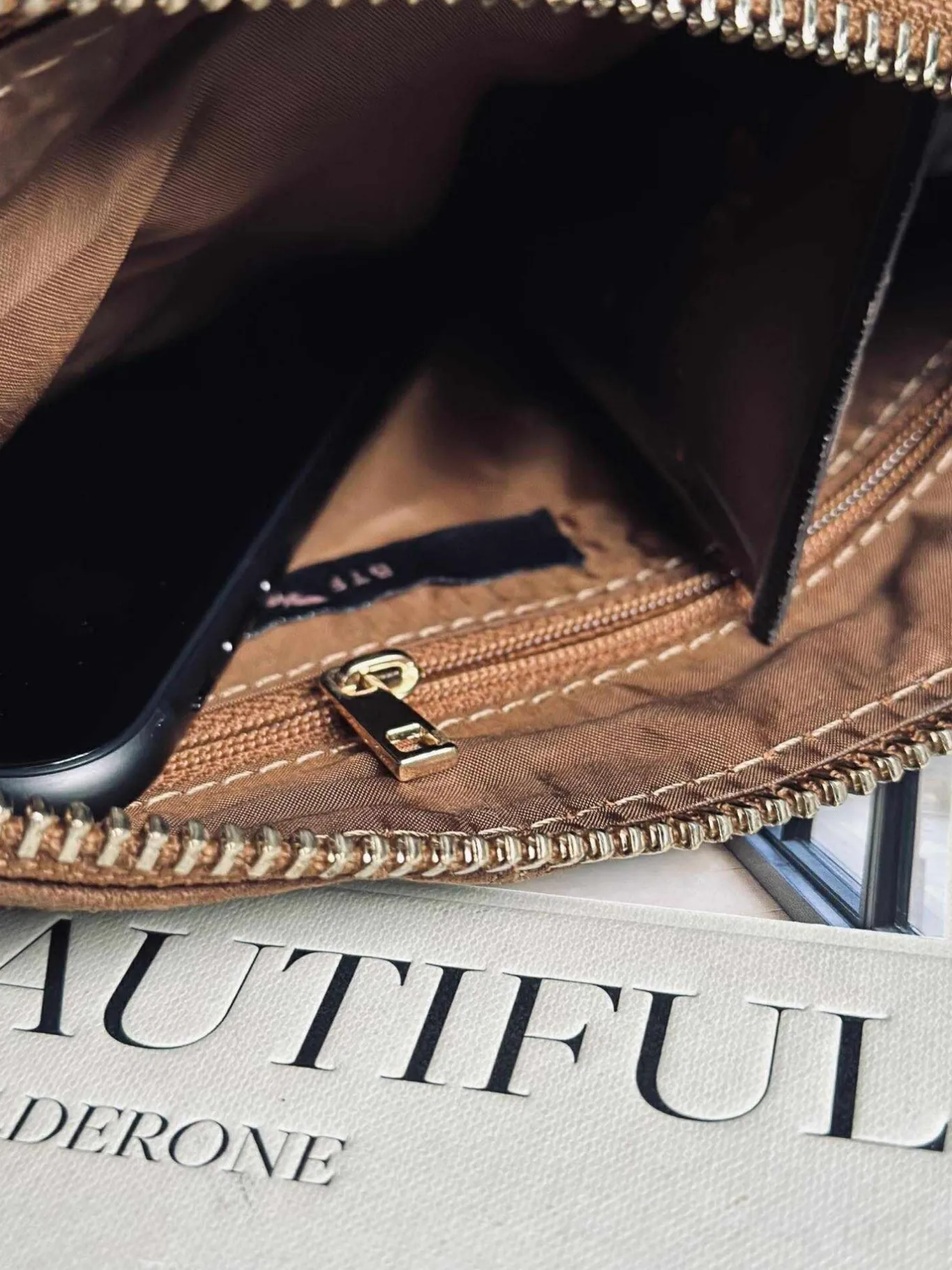 VIAMAJA Clutch|Cross Body<Crossbody clutch ALICE - Ruskind caramel