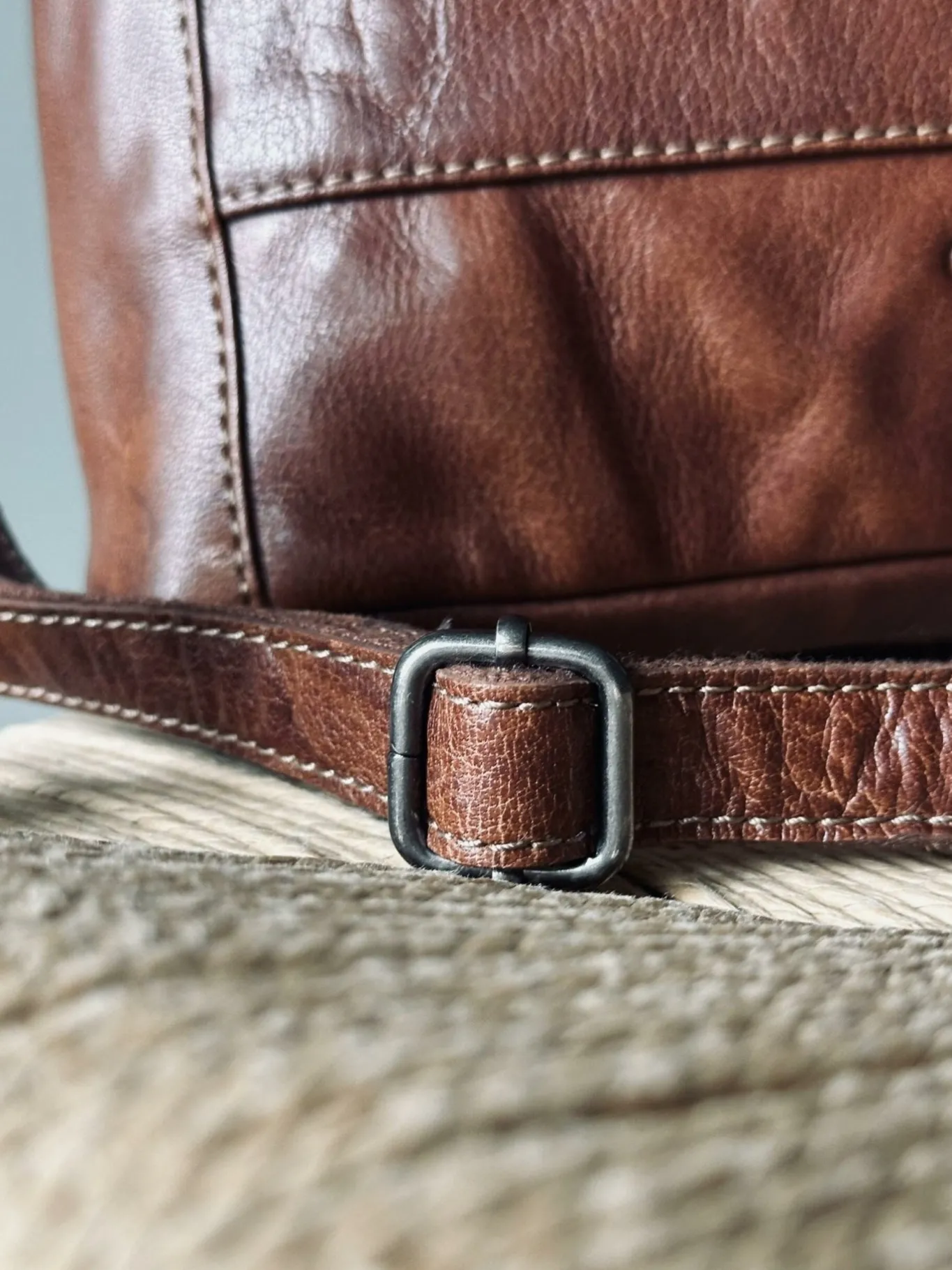 VIAMAJA Cross Body|Læder Tasker<Crossbody Dina dark cognac