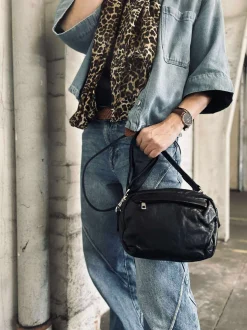VIAMAJA Cross Body|Læder Tasker<Crossbody Hanna Black