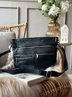VIAMAJA Cross Body|Læder Tasker<Crossbody Nadine - Black
