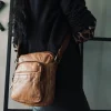 VIAMAJA Cross Body|Læder Tasker<Crossbody Raw Boheme – Cognac unisex
