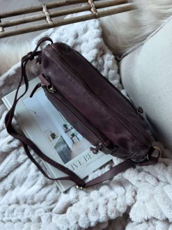 VIAMAJA Cross Body|Læder Tasker<Crossbody Raw Boheme Big – Brown