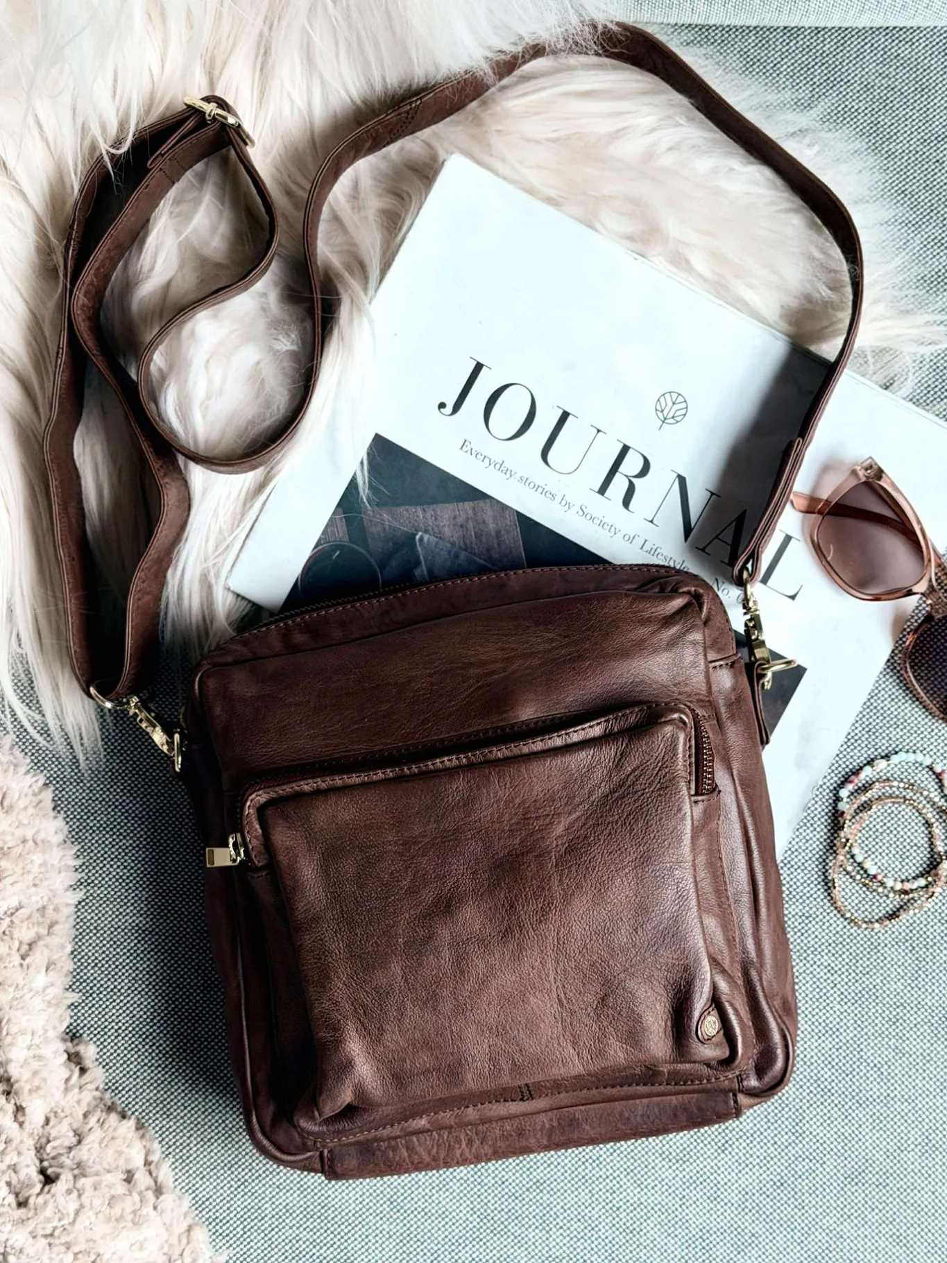 VIAMAJA Cross Body<Crossover - Brandy