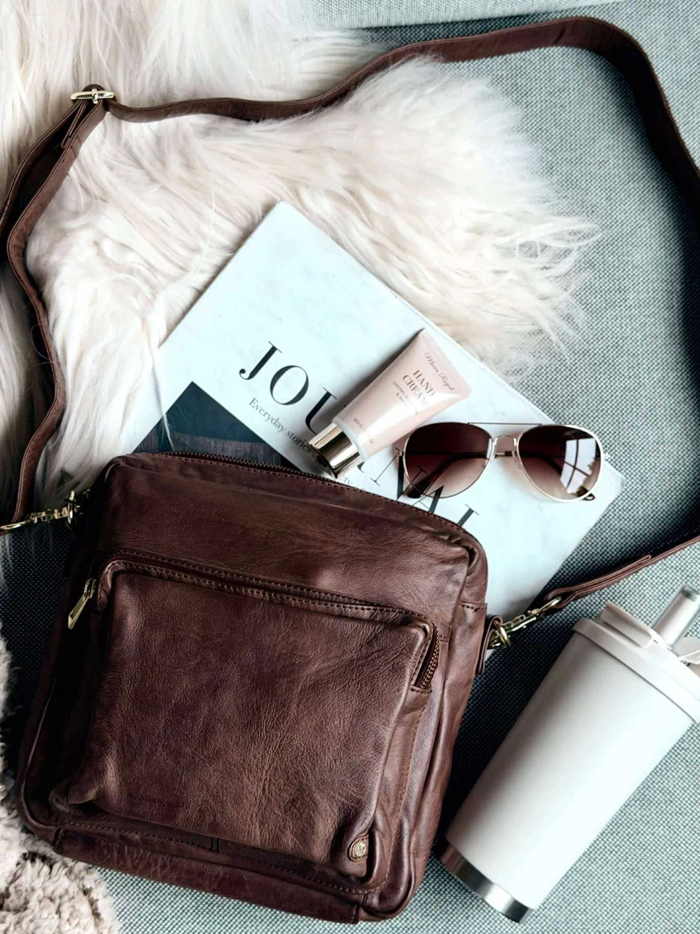 VIAMAJA Cross Body<Crossover - Brandy