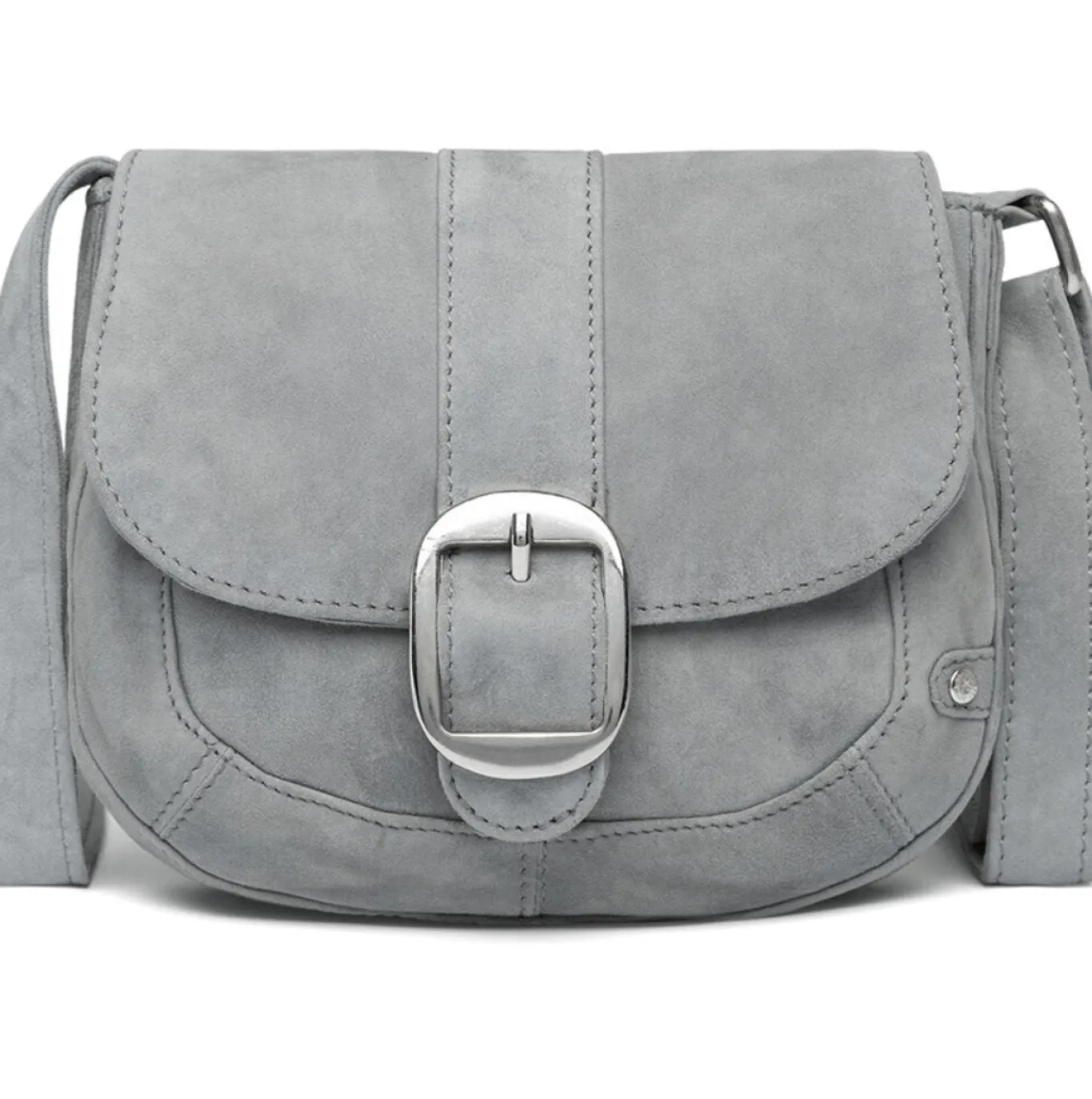 VIAMAJA Cross Body|Læder Tasker<Crossover – Silver grey