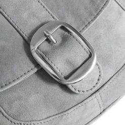 VIAMAJA Cross Body|Læder Tasker<Crossover – Silver grey